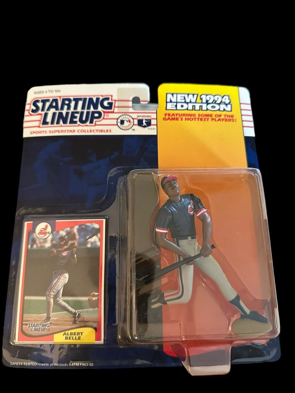 Starting Lineup Albert Belle Cleveland Indians 1994 Vintage